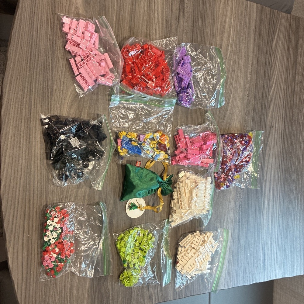Legos Bulk Genuine Packs, Color Assortments + Lego People/Figures